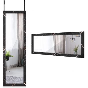 Beauty Salon Full Length Square Standing Wall Makeup Mirror